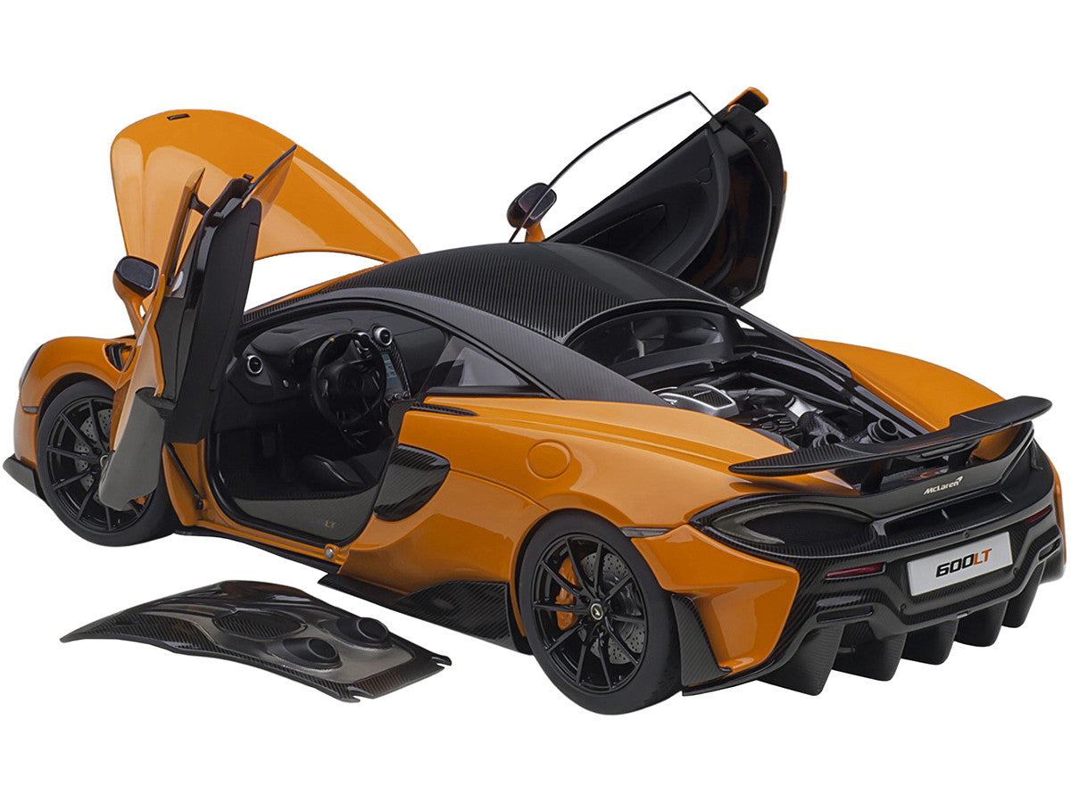 Mclaren 600LT Myan Orange and Carbon 1/18 Model Car by Autoart LuxuryLifeWay Online Store