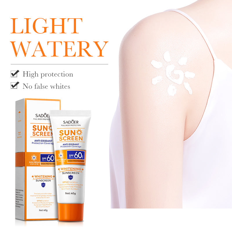 SADOER Sunscreen SFP PA 60 40g Tri Light Beauty