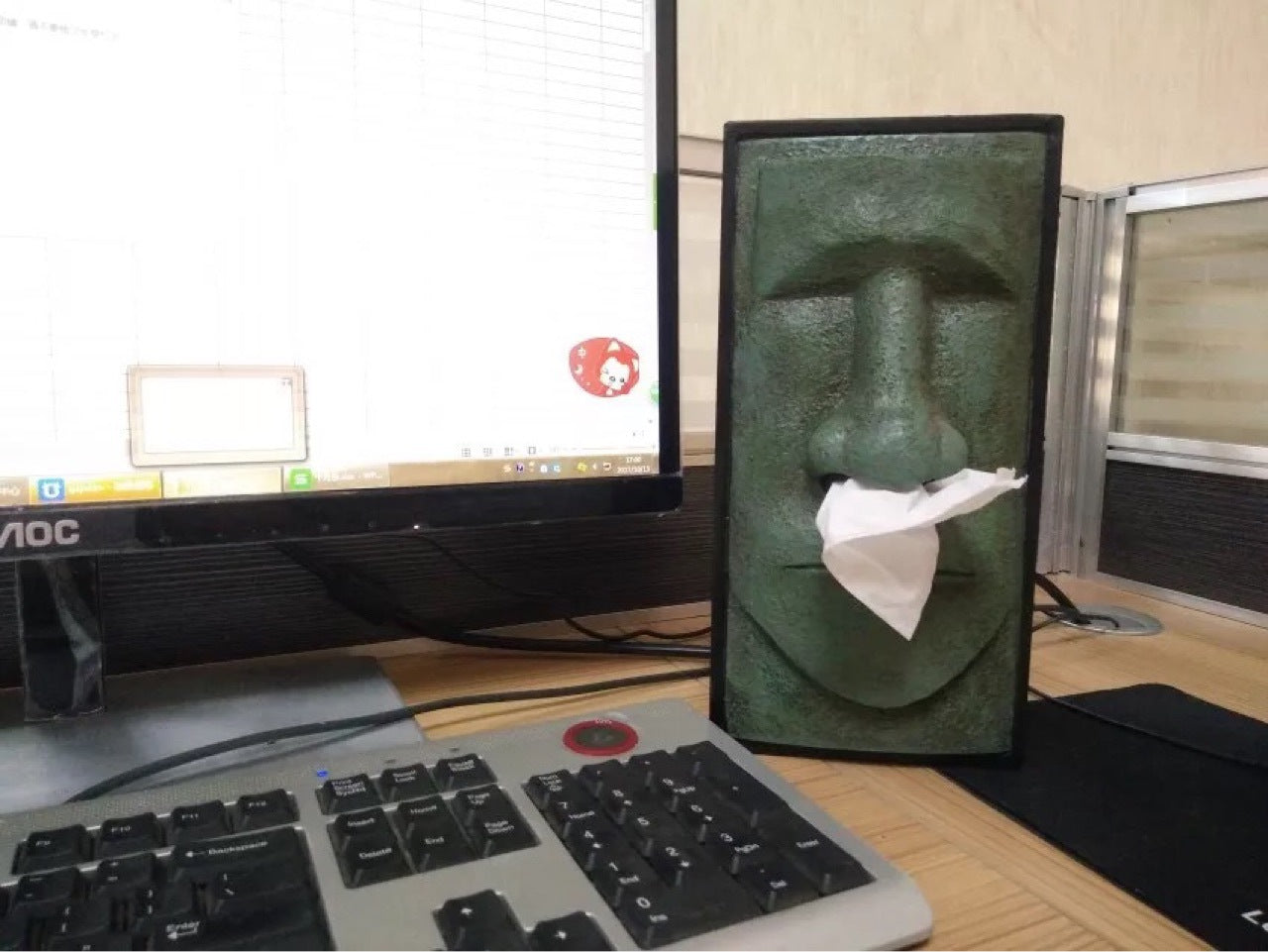 Easter Tissue Box Moai Tissue Pumping Monkey Tissue Box Best YouTube Store