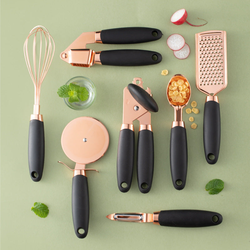 Copper Kitchen Peeler Set PearlNestDecor.com