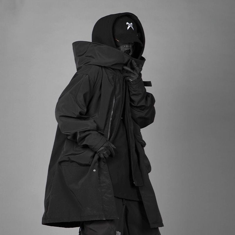 Casual Mid-Length Jacket for Men and Women Pi-Mart