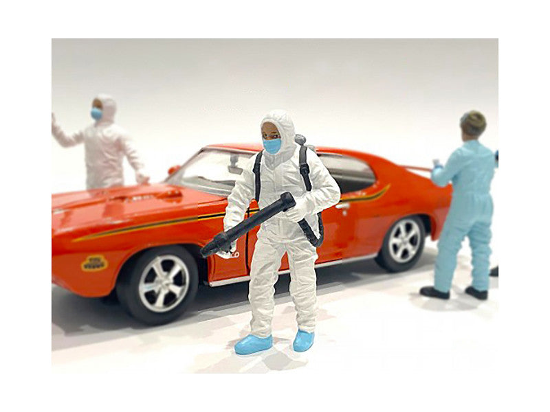 Hazmat Crew Figurine I for 1/18 Scale Models by American Diorama LuxuryLifeWay Online Store