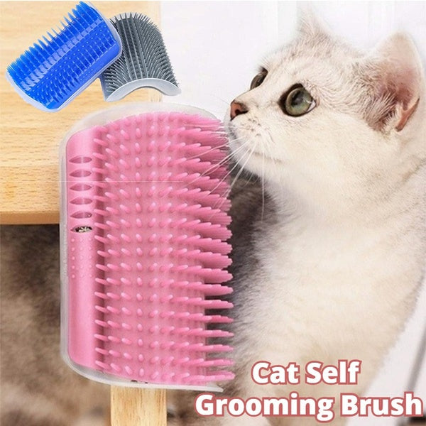 Cat Self-Grooming Wall Brush Pets Fashion