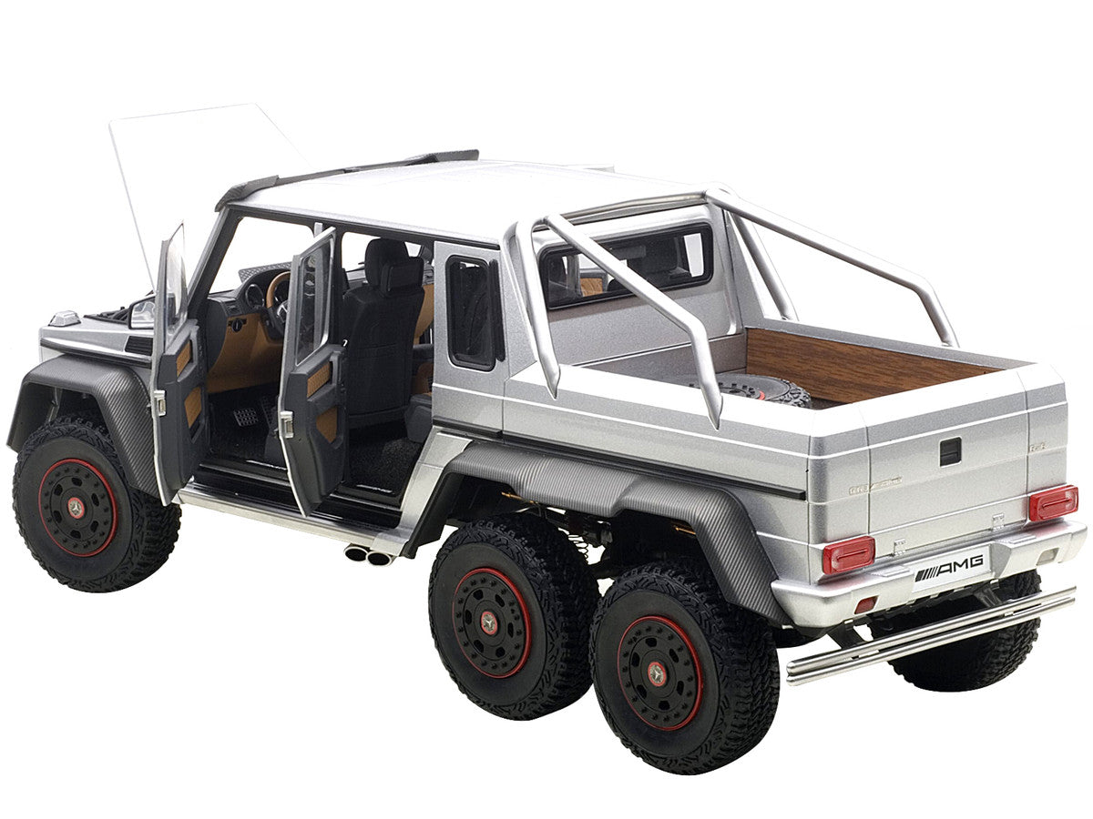 Mercedes G63 AMG 6X6 Silver 1/18 Model Car by Autoart LuxuryLifeWay Online Store