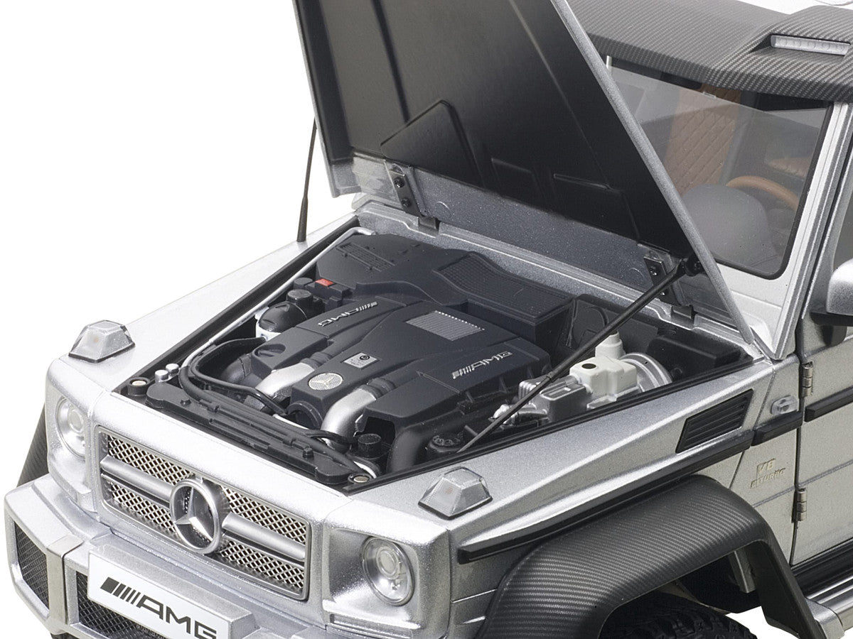 Mercedes G63 AMG 6X6 Silver 1/18 Model Car by Autoart LuxuryLifeWay Online Store