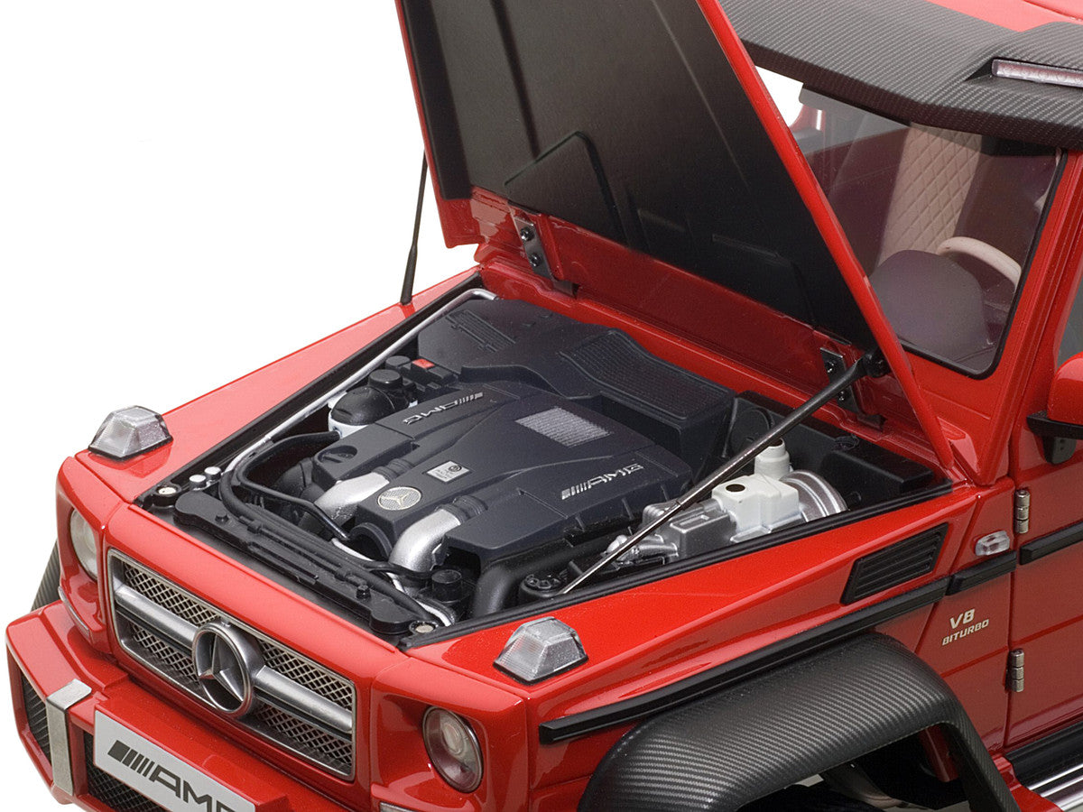 Mercedes G63 AMG 6X6 Red 1/18 Model Car by Autoart LuxuryLifeWay Online Store