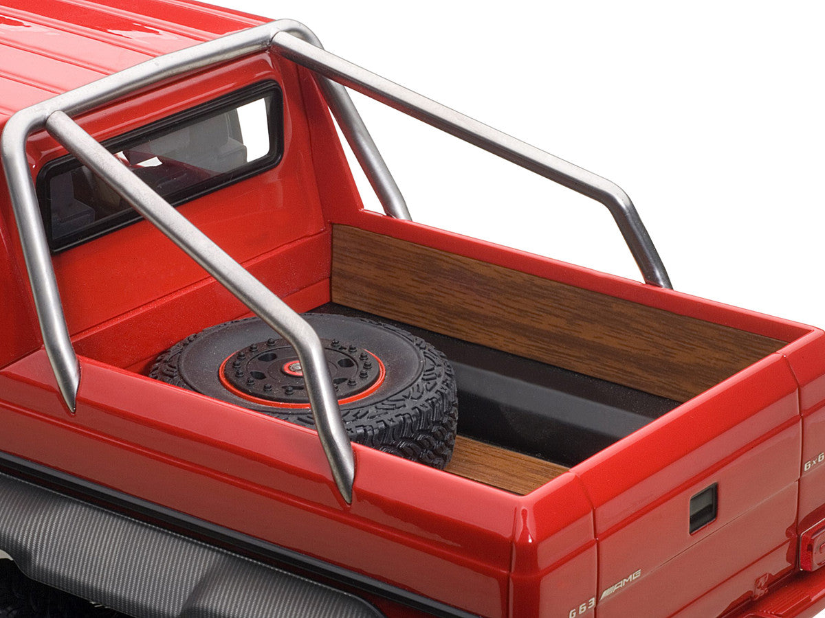 Mercedes G63 AMG 6X6 Red 1/18 Model Car by Autoart LuxuryLifeWay Online Store