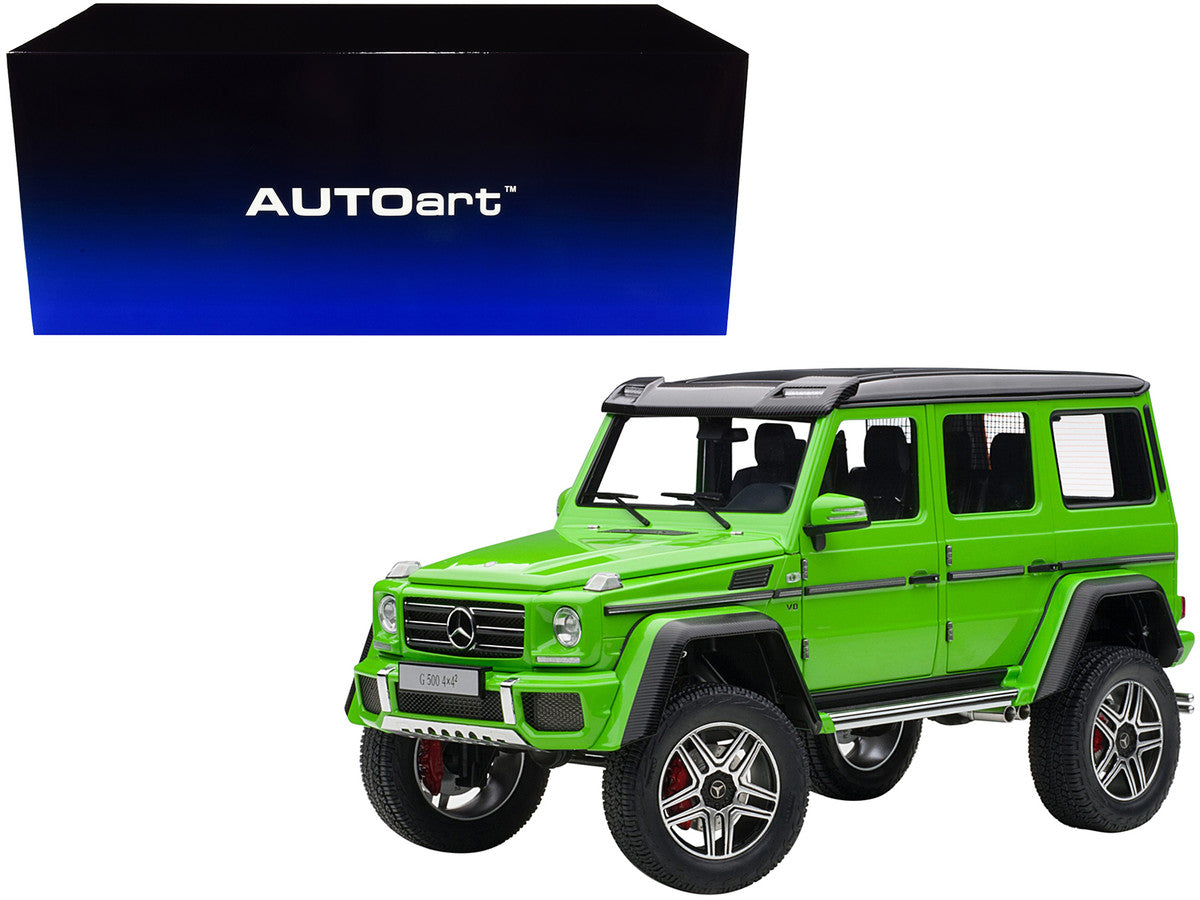 Mercedes Benz G500 4X4 2 Alien Green 1/18 Model Car by Autoart LuxuryLifeWay Online Store