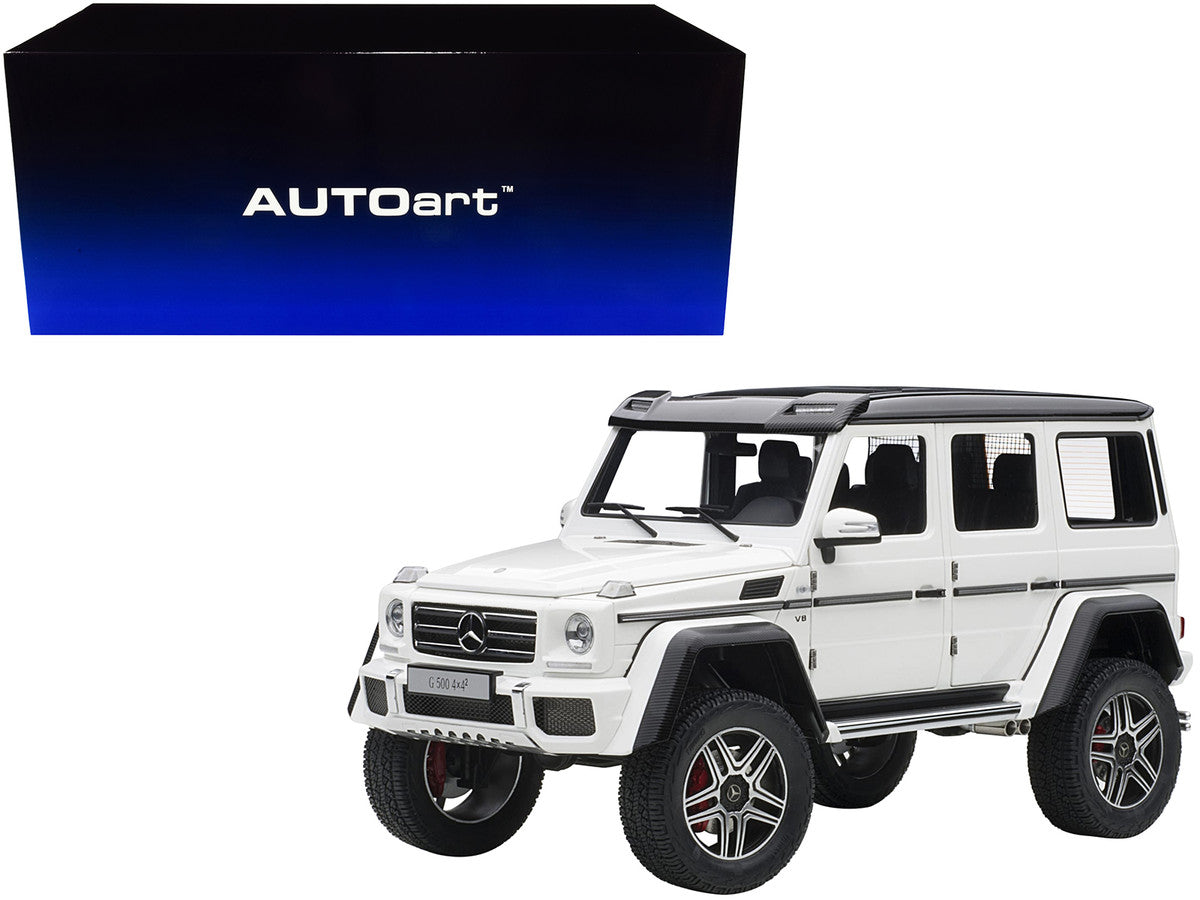 Mercedes Benz G500 4X4 2 Gloss White 1/18 Model Car by Autoart LuxuryLifeWay Online Store