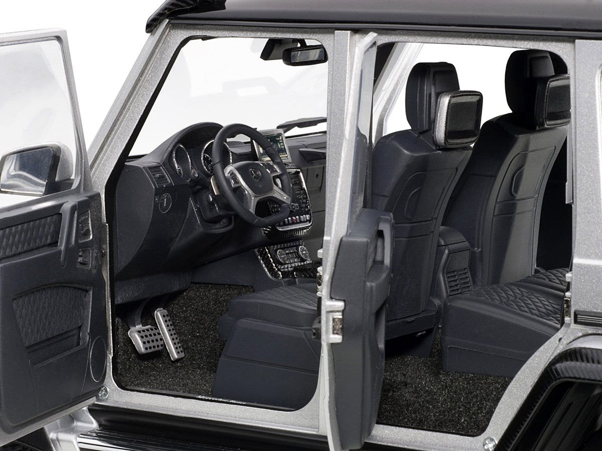 Mercedes Benz G500 4X4 2 Silver 1/18 Model Car by Autoart LuxuryLifeWay Online Store