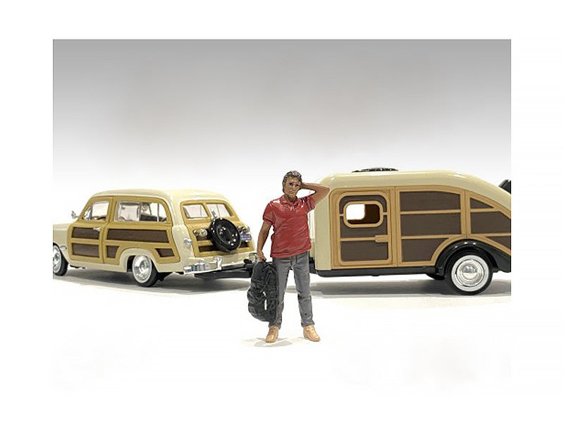 "Campers" Figure 4 for 1/18 Scale Models by American Diorama LuxuryLifeWay Online Store