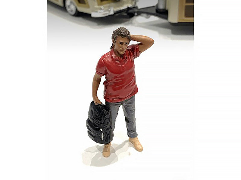 "Campers" Figure 4 for 1/18 Scale Models by American Diorama LuxuryLifeWay Online Store