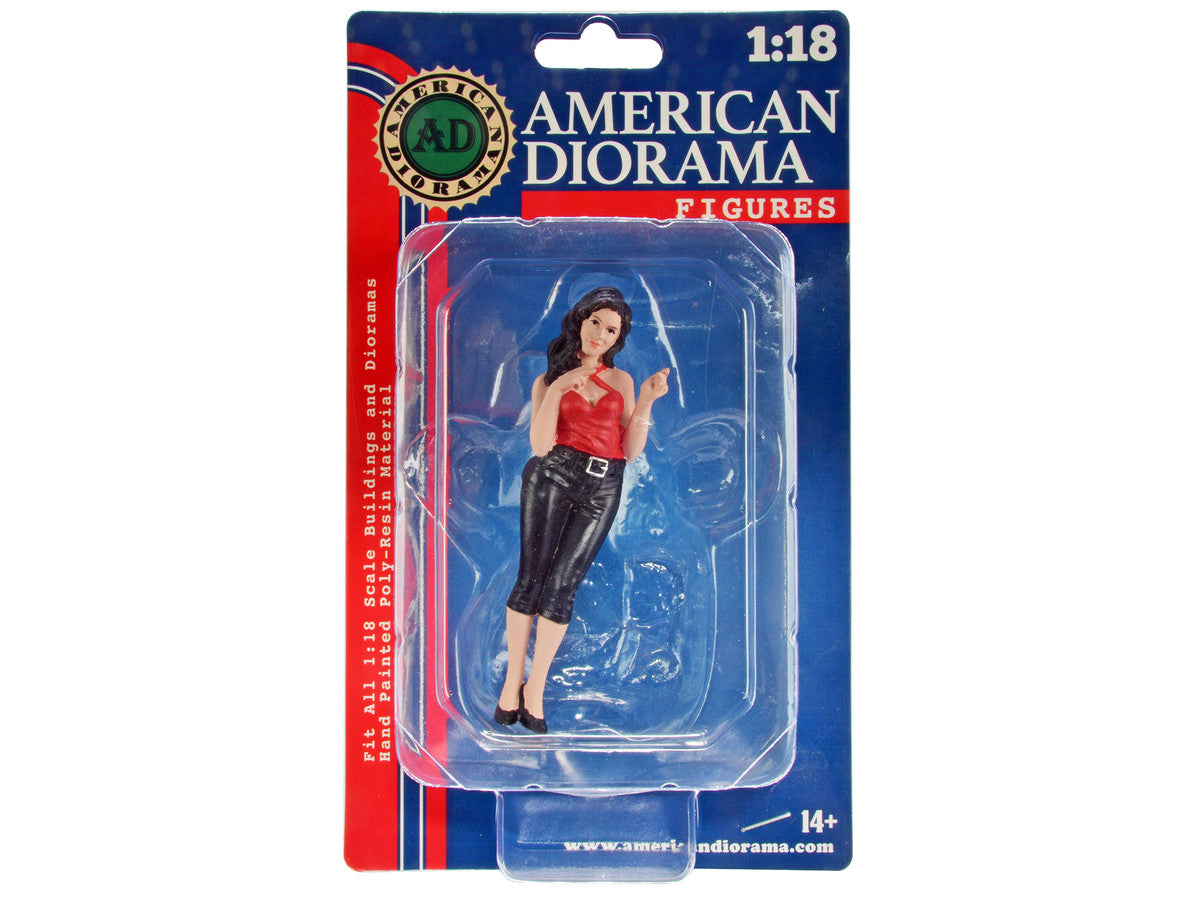 "Pin-Up Girls" Peggy Figure for 1/18 Scale Models by American Diorama LuxuryLifeWay Online Store