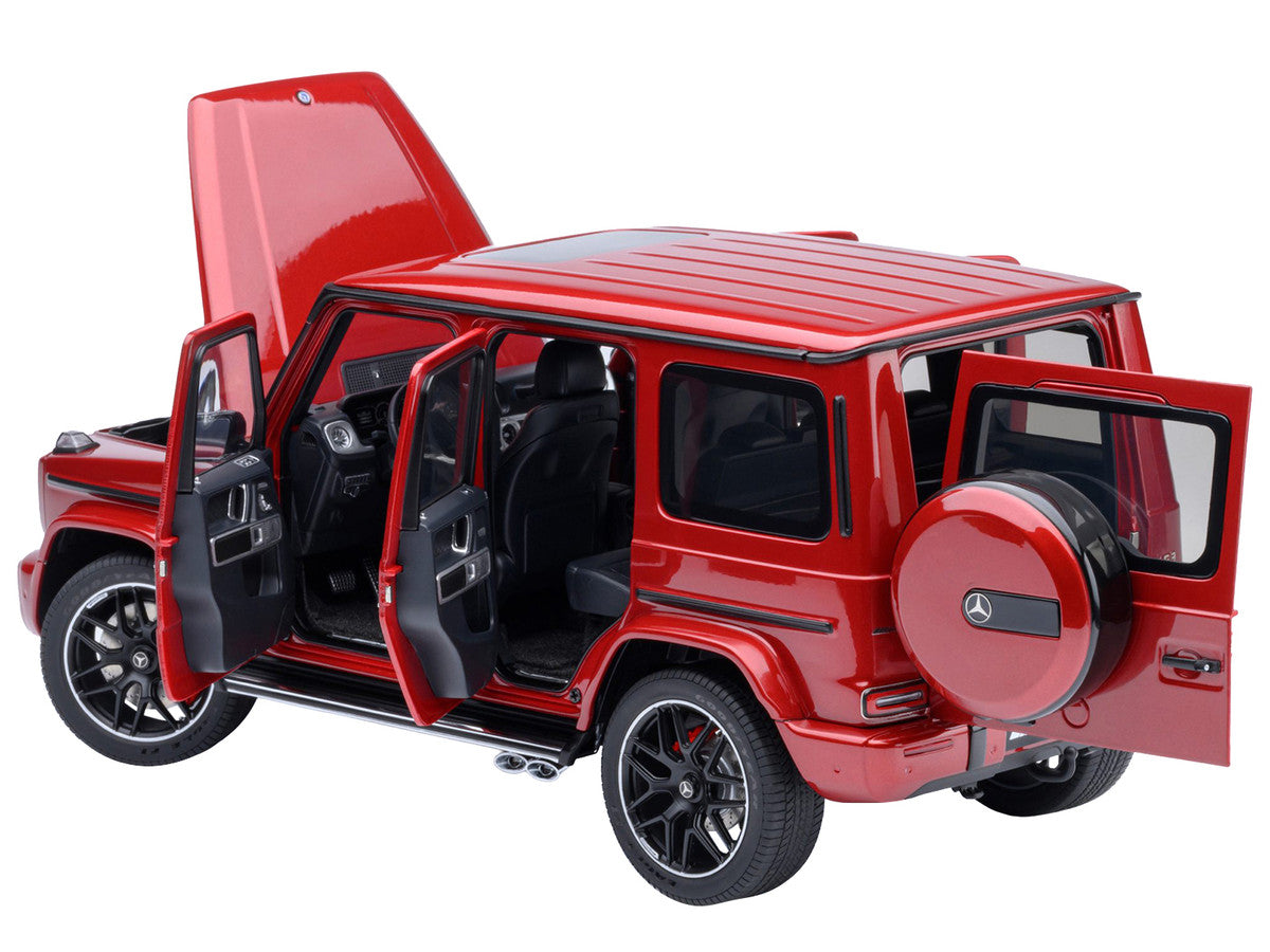 2019 Mercedes-Benz AMG G63 Cardinal Red Metallic 1/18 Model Car by Autoart LuxuryLifeWay Online Store