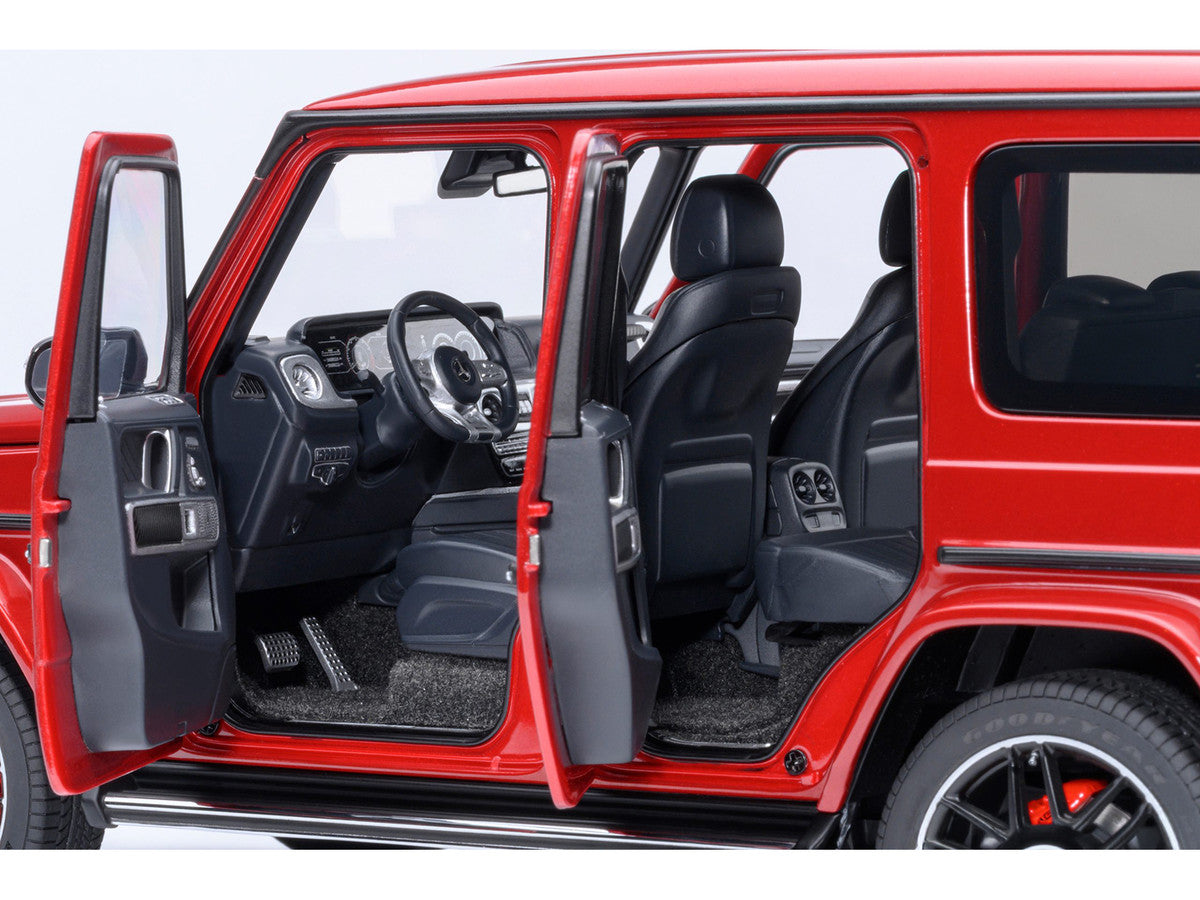 2019 Mercedes-Benz AMG G63 Cardinal Red Metallic 1/18 Model Car by Autoart LuxuryLifeWay Online Store