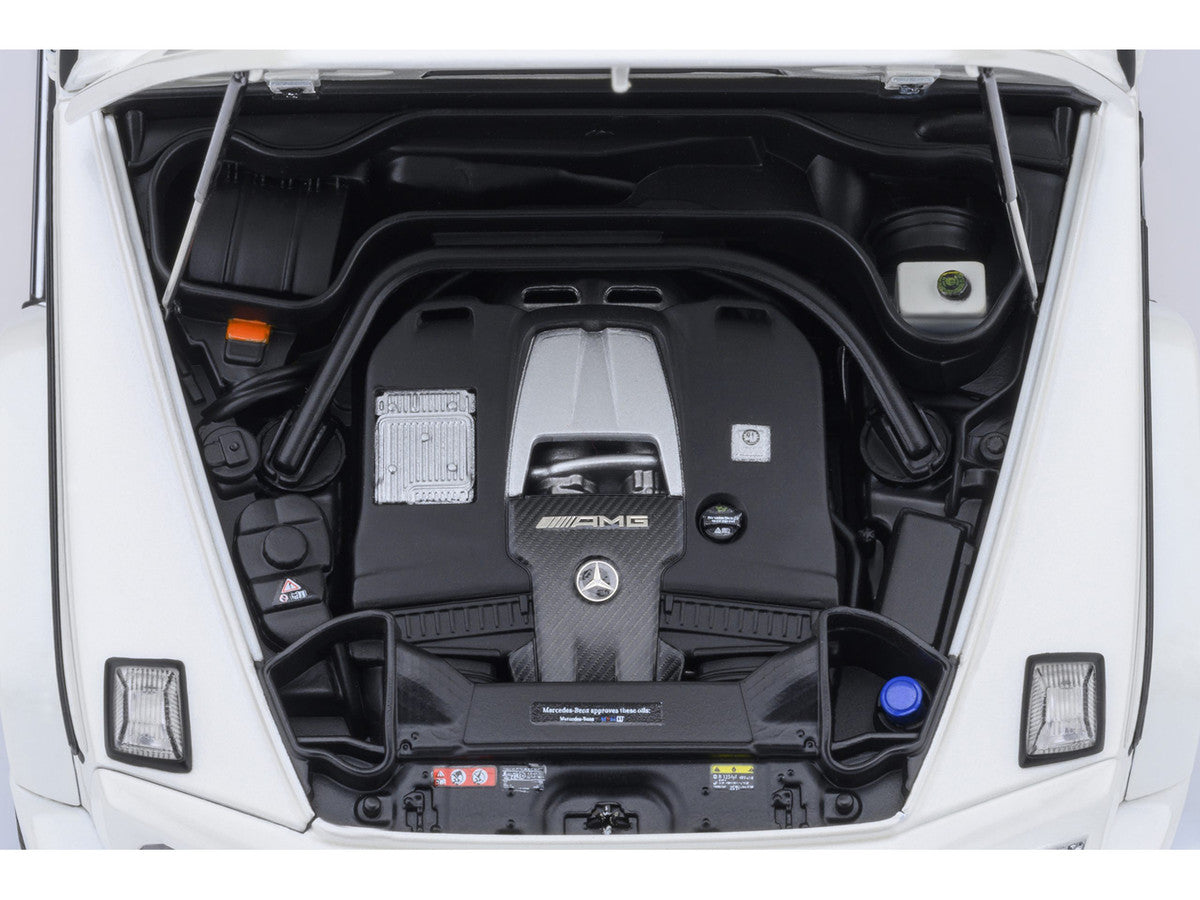 2019 Mercedes-Benz AMG G63 Brilliant White Metallic 1/18 Model Car by Autoart LuxuryLifeWay Online Store