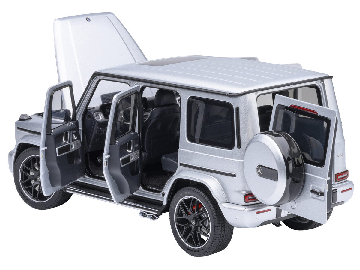 2019 Mercedes-Benz AMG G63 Iridium Silver Metallic 1/18 Model Car by Autoart LuxuryLifeWay Online Store