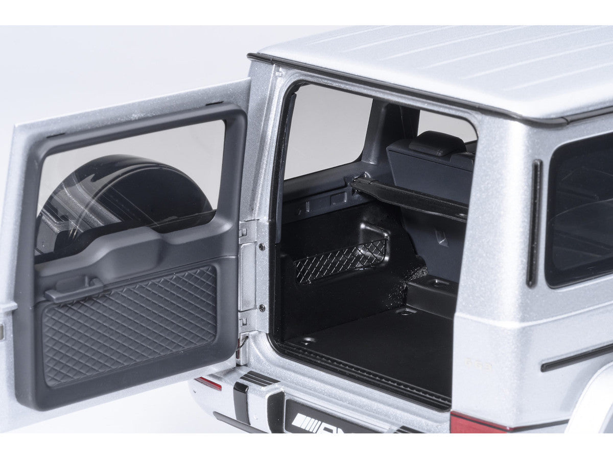 2019 Mercedes-Benz AMG G63 Iridium Silver Metallic 1/18 Model Car by Autoart LuxuryLifeWay Online Store