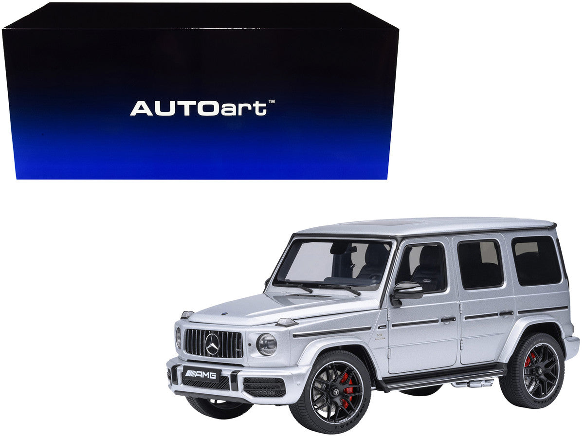 2019 Mercedes-Benz AMG G63 Iridium Silver Metallic 1/18 Model Car by Autoart LuxuryLifeWay Online Store