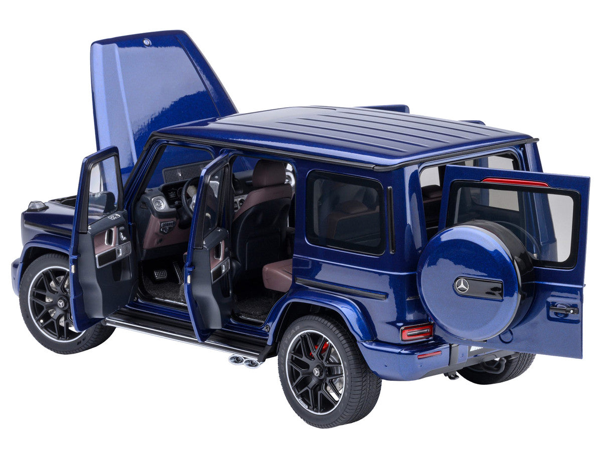 2019 Mercedes-Benz AMG G63 Brilliant Blue Metallic 1/18 Model Car by Autoart LuxuryLifeWay Online Store