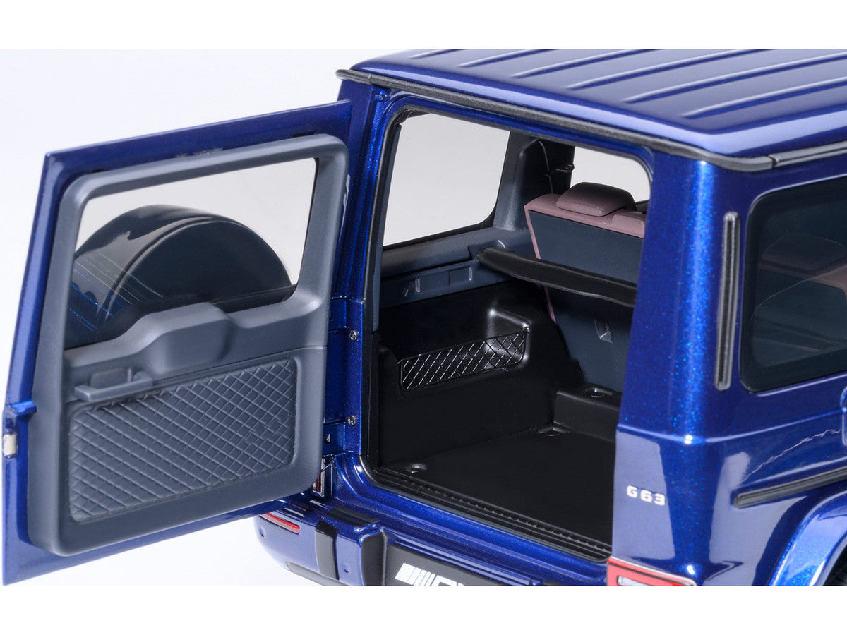 2019 Mercedes-Benz AMG G63 Brilliant Blue Metallic 1/18 Model Car by Autoart LuxuryLifeWay Online Store