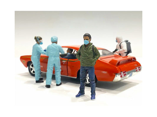Hazmat Crew Figurine V for 1/24 Scale Models by American Diorama LuxuryLifeWay Online Store