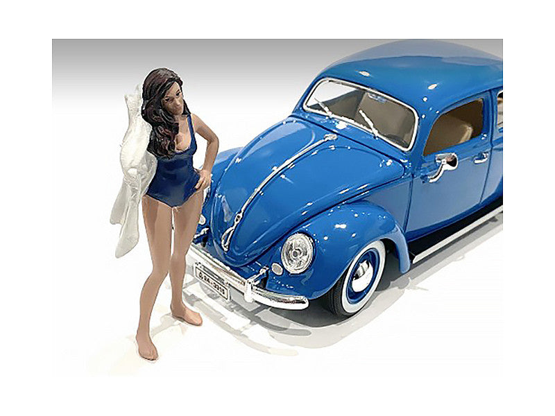Beach Girl Katy Figurine for 1/24 Scale Models by American Diorama LuxuryLifeWay Online Store