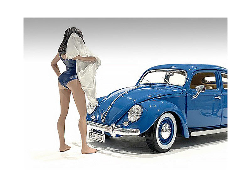 Beach Girl Katy Figurine for 1/24 Scale Models by American Diorama LuxuryLifeWay Online Store