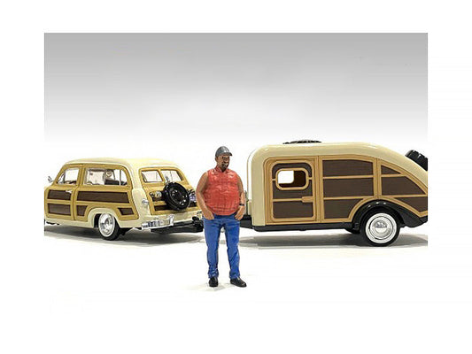 "Campers" Figure 1 for 1/24 Scale Models by American Diorama LuxuryLifeWay Online Store