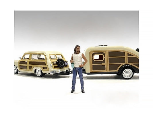 "Campers" Figure 3 for 1/24 Scale Models by American Diorama LuxuryLifeWay Online Store