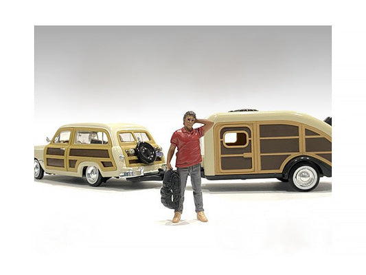 "Campers" Figure 4 for 1/24 Scale Models by American Diorama LuxuryLifeWay Online Store