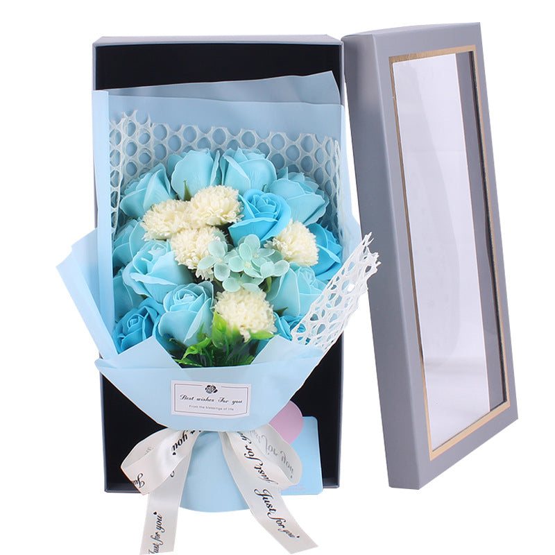 Valentine's Day Gift 19 Rose Soap Bouquet Gift Box LadyShow.Store