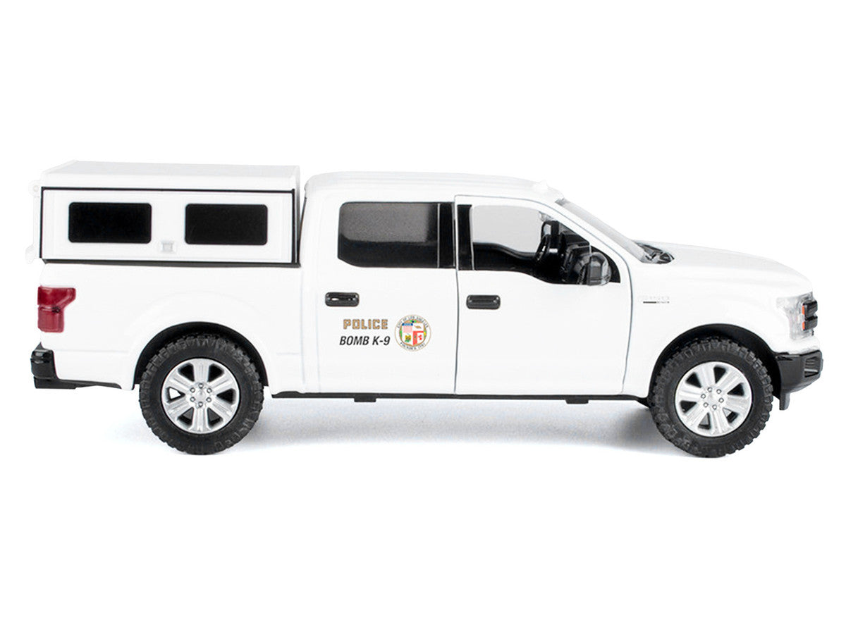2019 Ford F-150 Lariat Crew Cab Pickup Truck "Los Angeles Police Department Bomb Squad" White "Law Enforcement and Public Service" Series 1/27 Diecast Model Car by Motormax LuxuryLifeWay Online Store