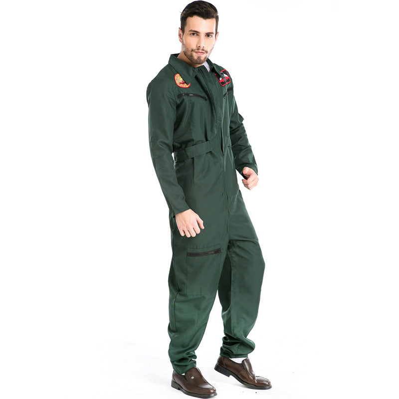 Halloween air pilot clothing foreign trade firefighter clothes Best YouTube Store