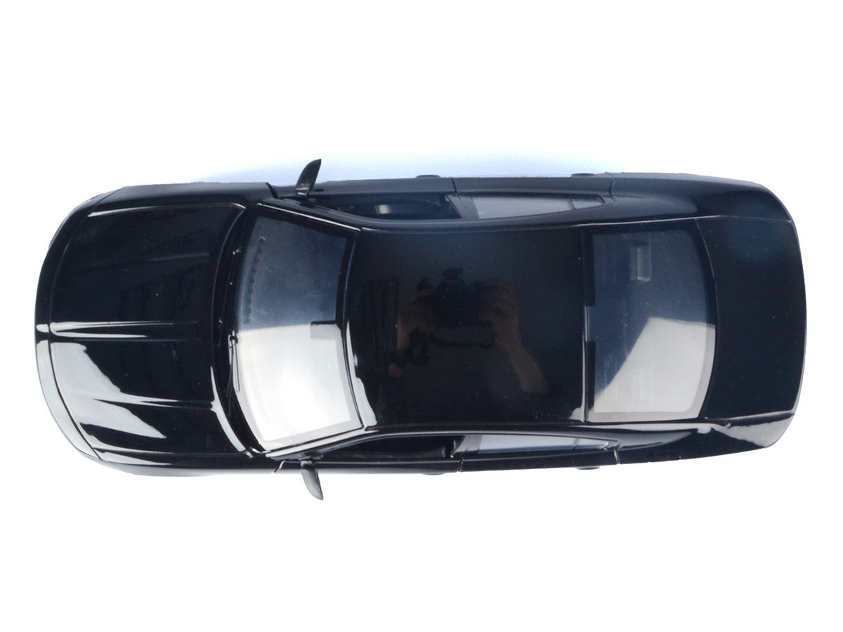 2023 Dodge Charger Pursuit Police Car Black "Custom Builder's Kit - Law Enforcement and Public Service" Series 1/24 Diecast Model Car by Motormax LuxuryLifeWay Online Store
