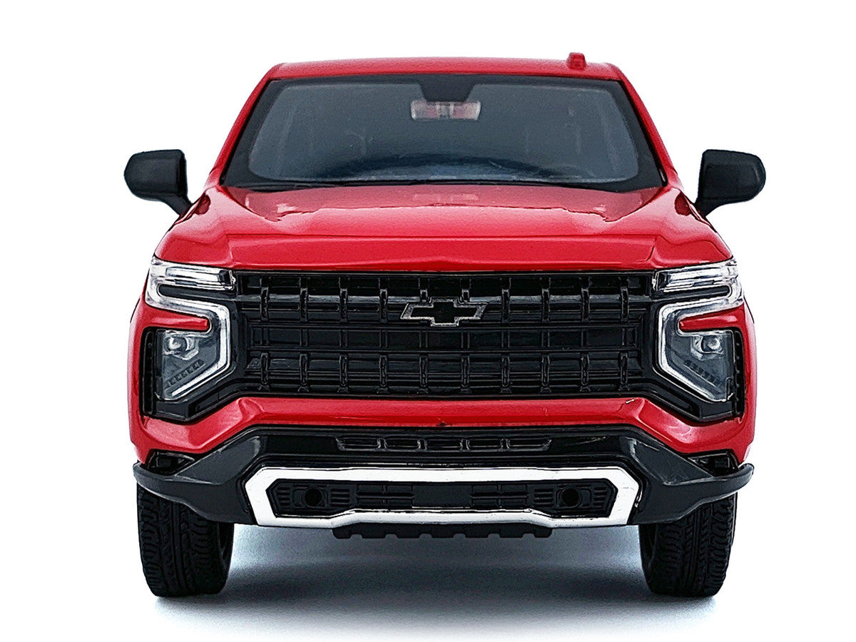 2025 Chevrolet Tahoe PPV Red "Custom Builder's Kit - Law Enforcement and Public Service" Series 1/24 Diecast Model Car by Motormax LuxuryLifeWay Online Store