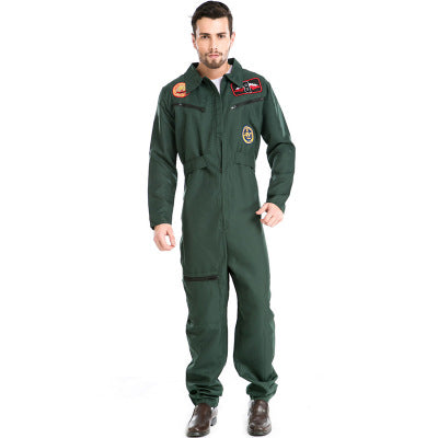 Halloween air pilot clothing foreign trade firefighter clothes Best YouTube Store