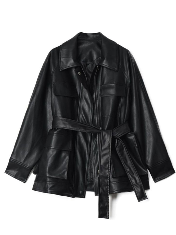 Stylish and Versatile Slim Women's Street Jackets Pi-Mart