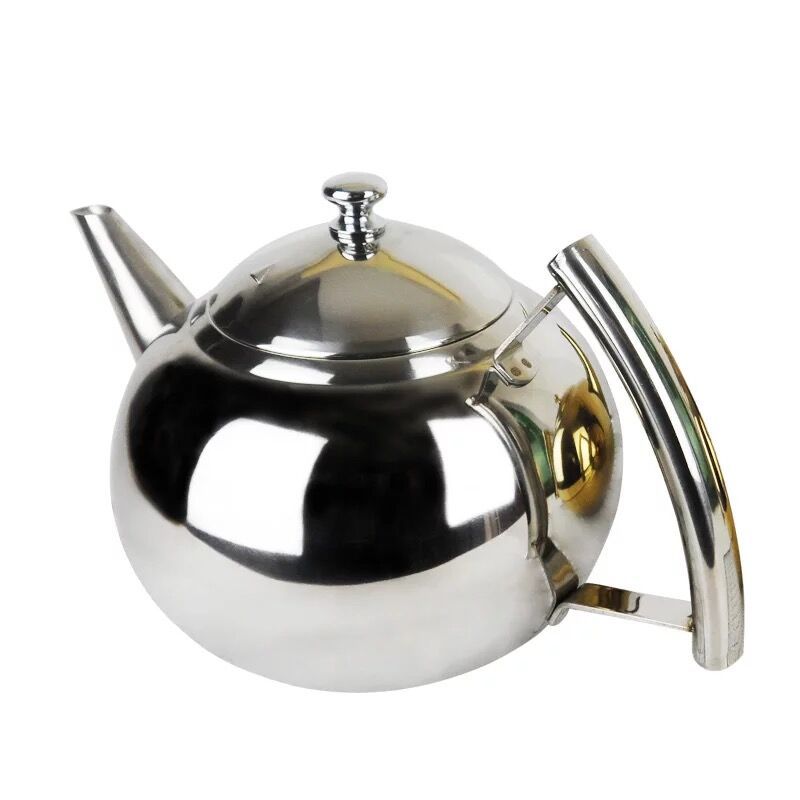 Thickened Stainless Steel Tea Kettle With Strainer PearlNestDecor.com