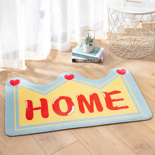 Cartoon Household Bathroom Floor Mat Bathroom Non-slip Absorbent