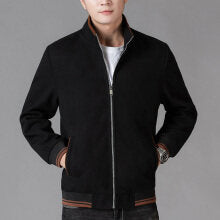 Autumn Clothing Coat Men's Woolen Fleece Jacket Top Best YouTube Store
