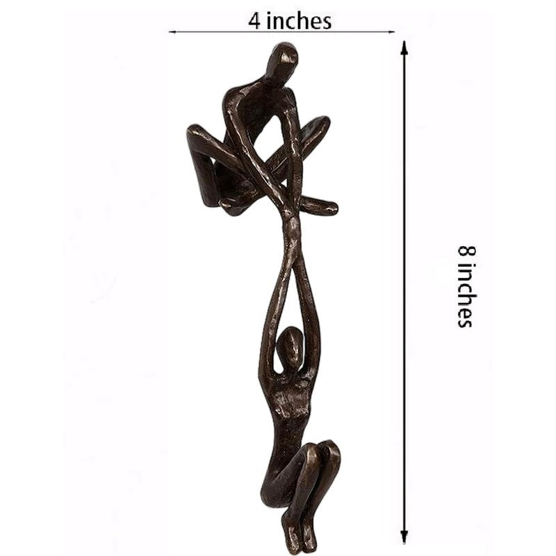 Dancing Couple Figurine Sculpture For Home Decor Pi-Mart