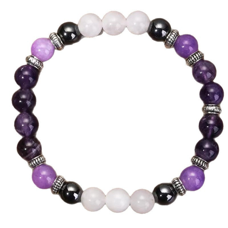 Crystal Tiger Eye Colored Beaded Bracelet LadyShow.Store