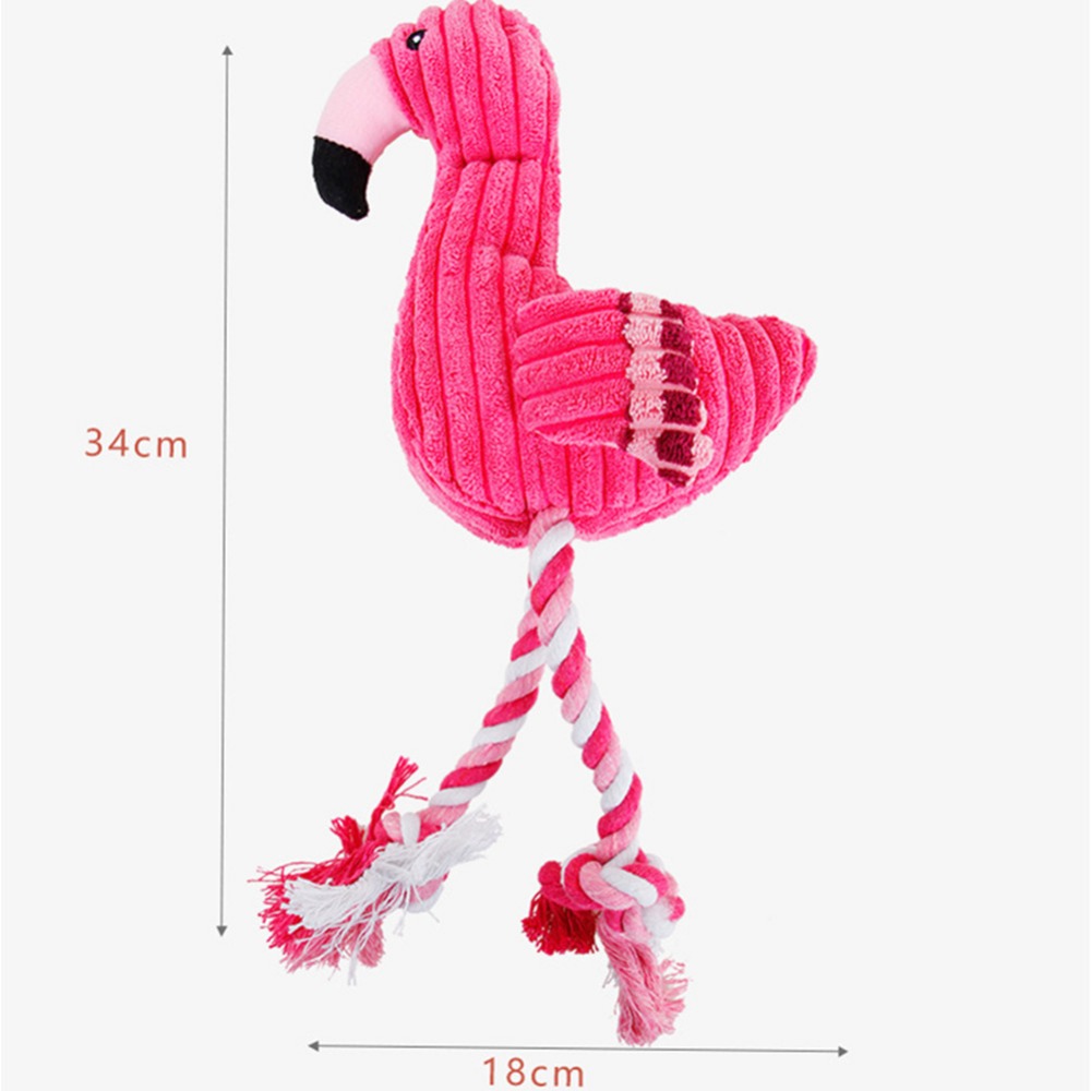 Vocal Animal Plush for Pet Dog Molar Teeth Cleaning Training LadyShow.Store