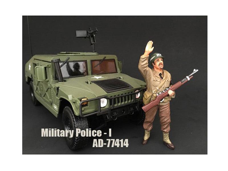 WWII Military Police Figure I For 1:18 Scale Models by American Diorama LuxuryLifeWay Online Store