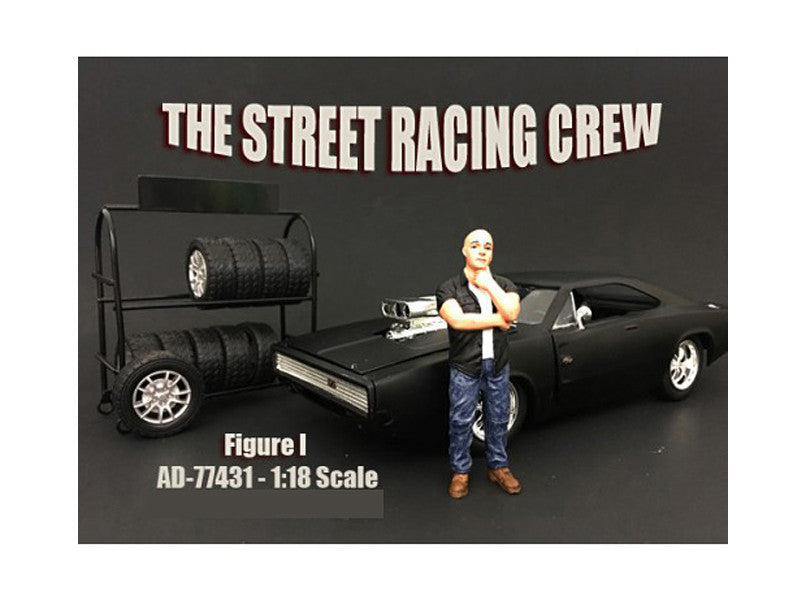 The Street Racing Crew Figure I For 1:18 Scale Models by American Diorama LuxuryLifeWay Online Store