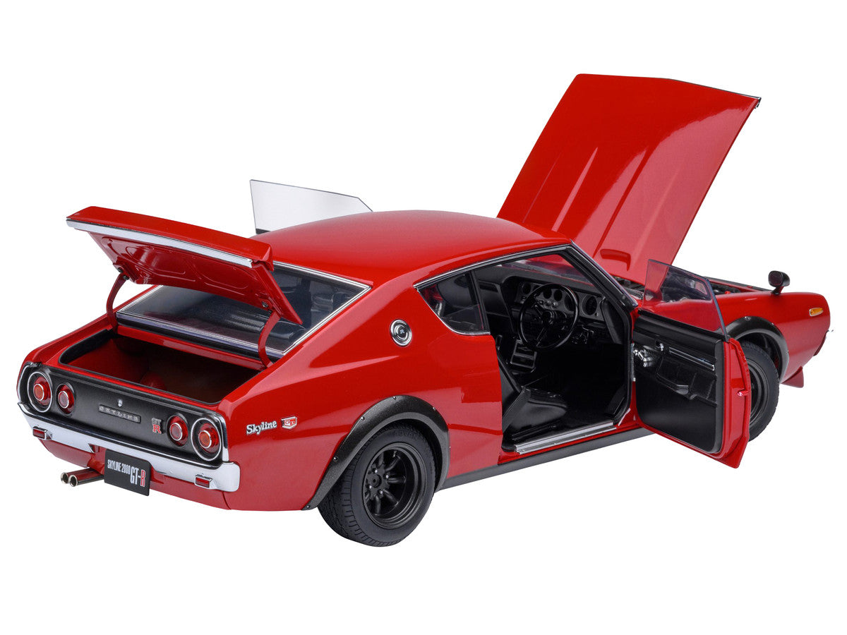 Nissan Skyline 2000GT-R (KPGC110) Tuned Version RHD (Right Hand Drive) Red 1/18 Model Car by Autoart LuxuryLifeWay Online Store
