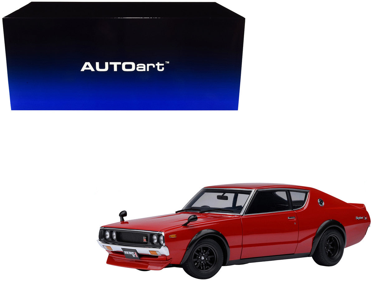 Nissan Skyline 2000GT-R (KPGC110) Tuned Version RHD (Right Hand Drive) Red 1/18 Model Car by Autoart LuxuryLifeWay Online Store