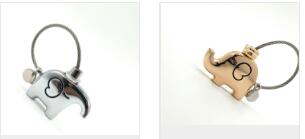 LOVE & FRIENDSHIP ELEPHANT KEYCHAINS LadyShow.Store