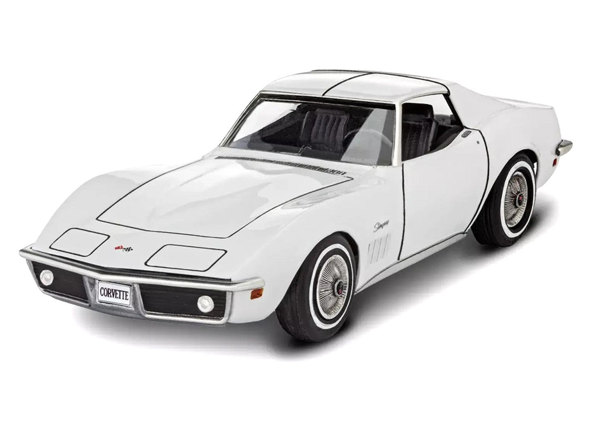 Level 3 Model Kit 1969 Chevrolet Corvette Stingray All-Included Kit 1/32 Scale Model by Revell LuxuryLifeWay Online Store
